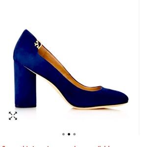 Tory Burch Blue Heels